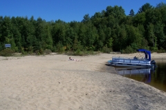 Baskatong plage tranquille