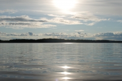Coucher soleil-bateau