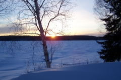 Levé-soleil baie Philomène-Baskatong